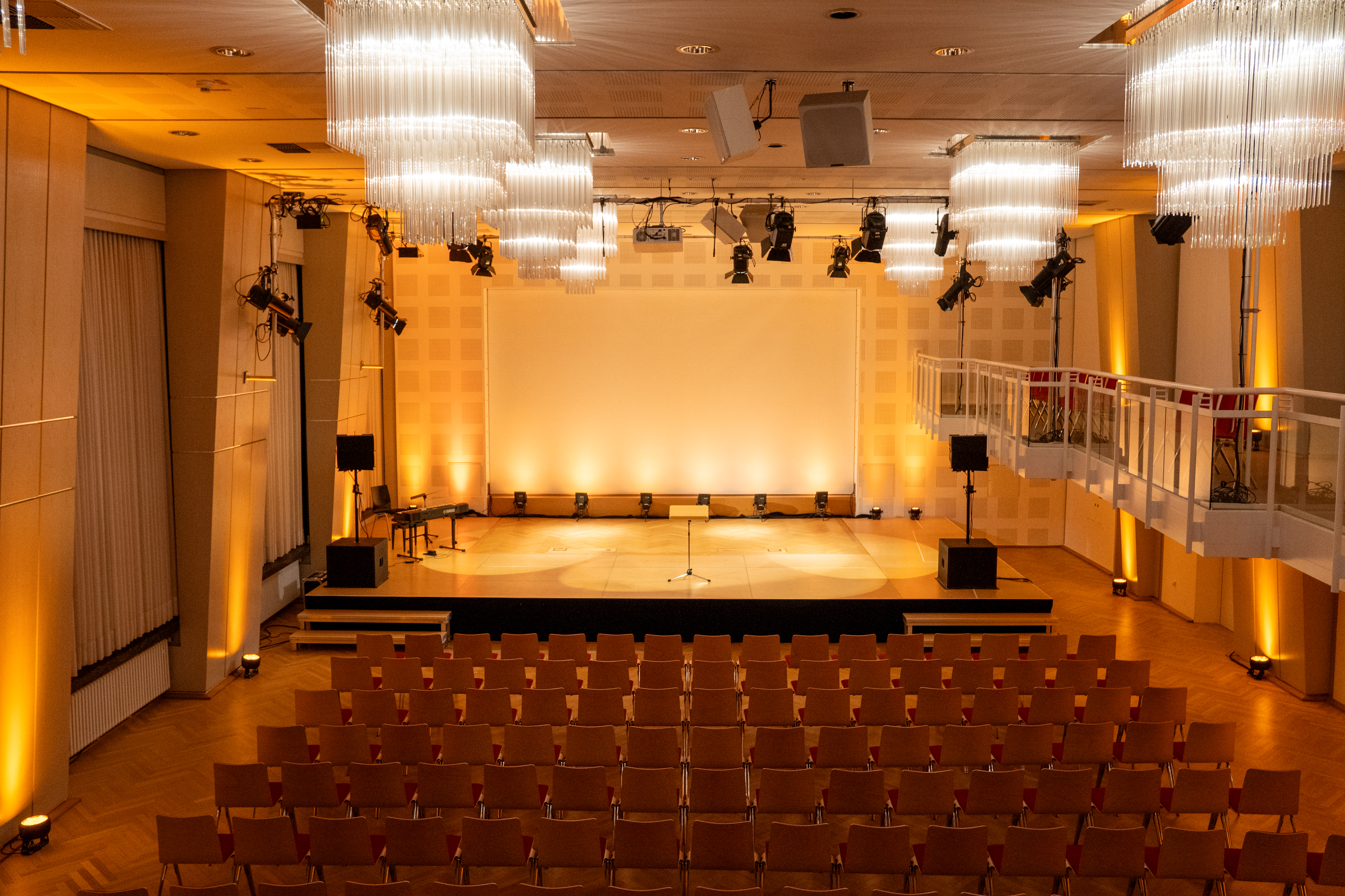 Innenansicht des Reinoldisaals Dortmund