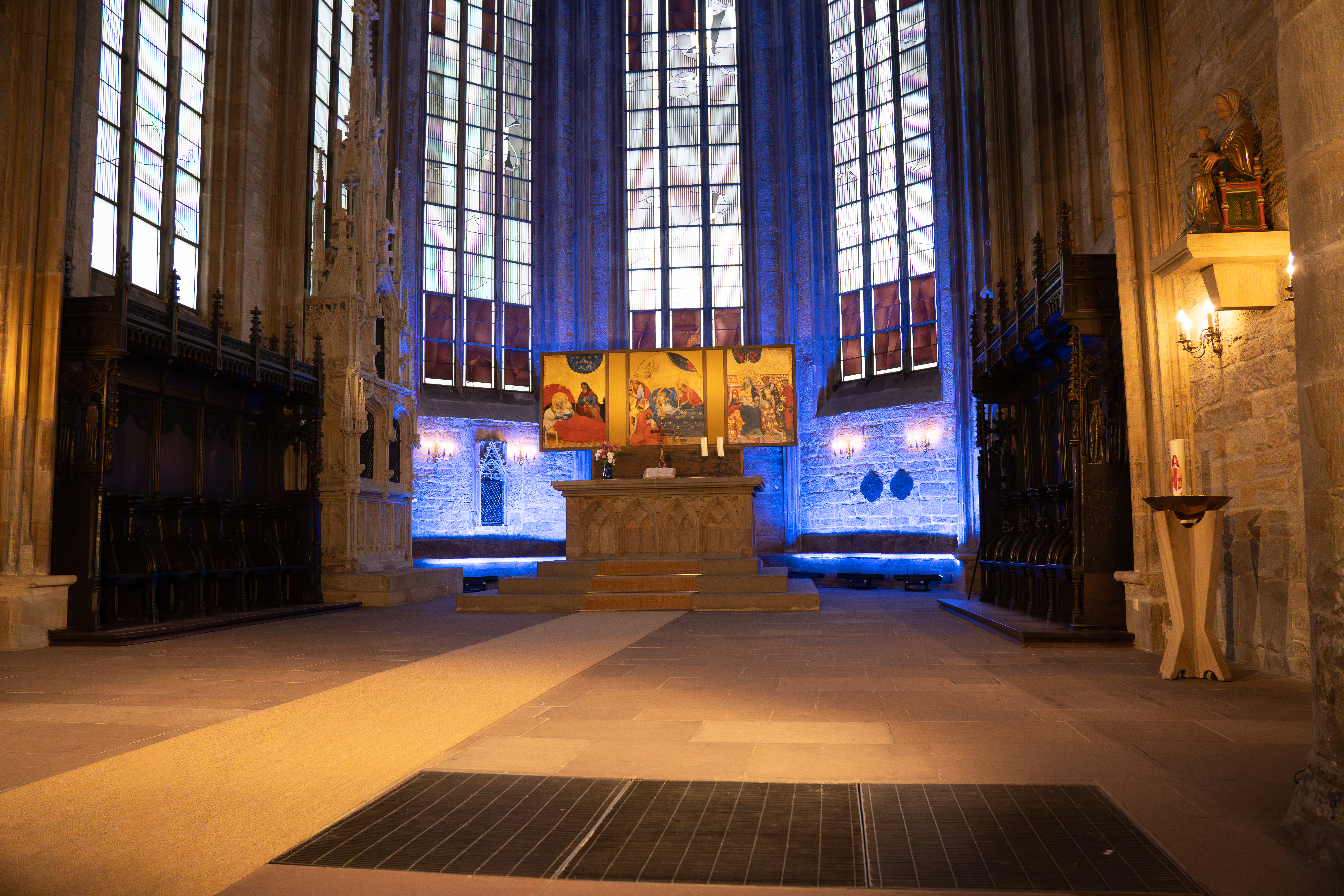Innenansicht der Marienkirche Dortmund